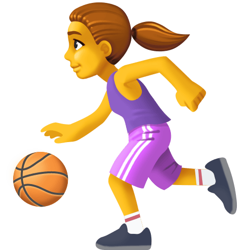Mulher Jogando Basquete
