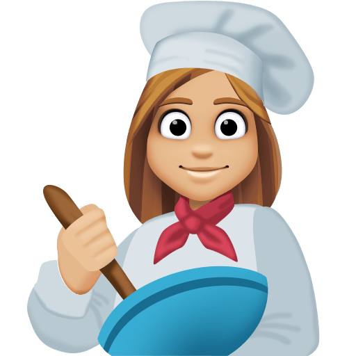 Cozinheira: Tom de Pele Médio-Claro