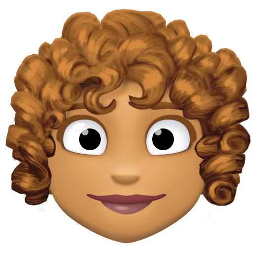 Mulher: Tom de Pele Médio, Cabelo Cacheado