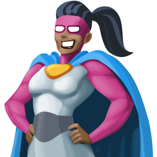 Super-Heroína: Tom de Pele Escuro