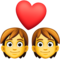 Couple avec cœur