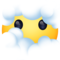 Visage Dans Les Nuages