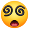 Visage Aux Yeux En Spirales