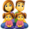 Famille: Homme, Femme, Fille, Fille