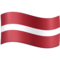 Vlajka: Lotyšsko