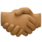 Poignée De Main: Peau Moyennement Foncée