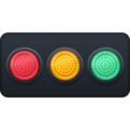Horizontal Traffic Light Emoji 🚥