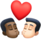 Baiser: Homme, Homme, Peau Foncée, Peau Claire