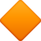 Grand Losange Orange