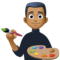 Artiste Homme: Peau Moyennement Foncée