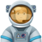 Astronaute Homme: Peau Moyennement Claire