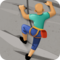 Homme Qui Grimpe: Peau Moyenne