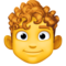 Homme: Cheveux Bouclés