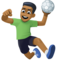 Handballeur: Peau Moyennement Foncée