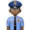Policier: Peau Foncée