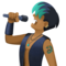Chanteur: Peau Moyennement Foncée