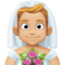 Homme Avec Voile: Peau Moyennement Claire