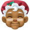 Mère Noël: Peau Moyennement Foncée