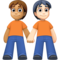 Deux Personnes Se Tenant La Main: Peau Moyenne, Peau Claire