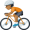 Cycliste: Peau Moyennement Foncée