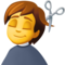 Personne Qui Se Fait Couper Les Cheveux