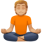 Personne Dans La Posture Du Lotus: Peau Moyennement Claire