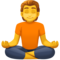 Personne Dans La Posture Du Lotus