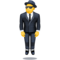 Personne En Costume En Lévitation