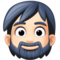 Personne: Peau Claire, Barbe