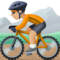 Personne En VTT: Peau Moyennement Claire