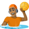Personne Jouant Au Water-Polo: Peau Moyennement Foncée