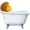 Personne Prenant Un Bain