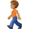 Personne Qui Marche: Peau Moyenne