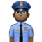 Policier: Peau Foncée