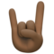Cornes Avec Les Doigts: Peau Foncée
