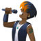 Chanteur: Peau Foncée