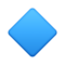 Petit Losange Bleu