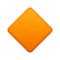 Petit Losange Orange
