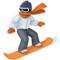 Snowboardeur: Peau Claire