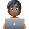 Informaticien (Tous Genres): Peau Foncée