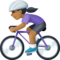 Cycliste Femme: Peau Moyennement Foncée