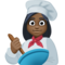 Cuisinière: Peau Foncée