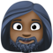 Femme: Peau Foncée, Barbe