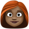 Femme: Peau Foncée, Cheveux Roux