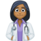 Professionnelle De La Santé: Peau Moyennement Foncée