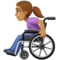 Femme En Fauteuil Roulant Manuel: Peau Moyenne