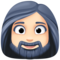 Femme: Peau Claire, Barbe