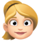 Femme: Peau Claire, Cheveux Blonds