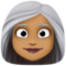 Femme: Peau Moyennement Foncée, Cheveux Blancs