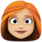 Femme: Peau Moyennement Claire, Cheveux Roux